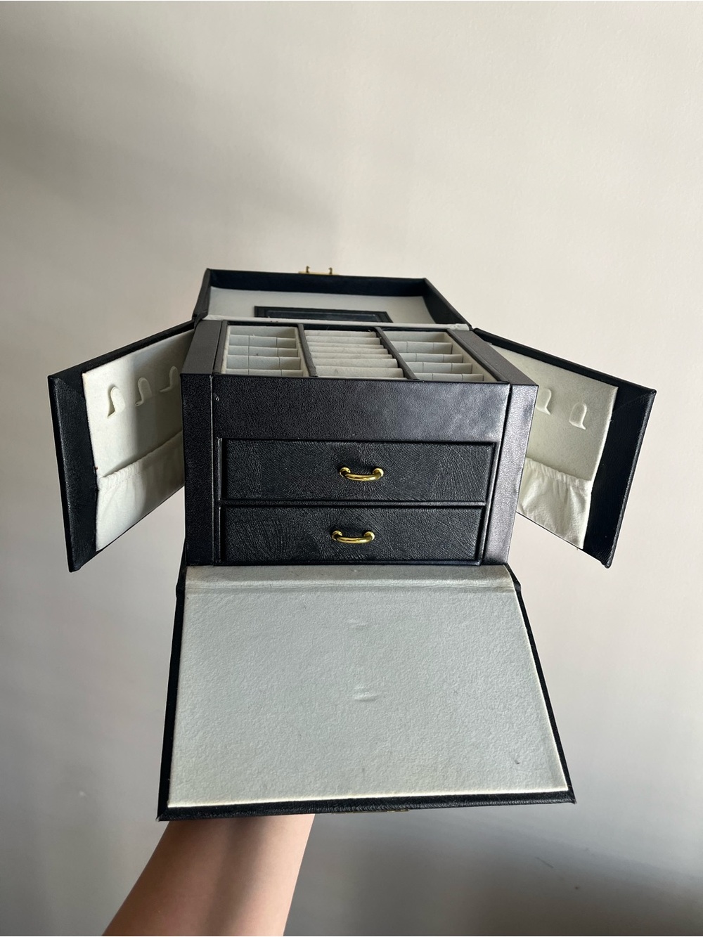 Jewelry Box with Storage and Drawers Organization